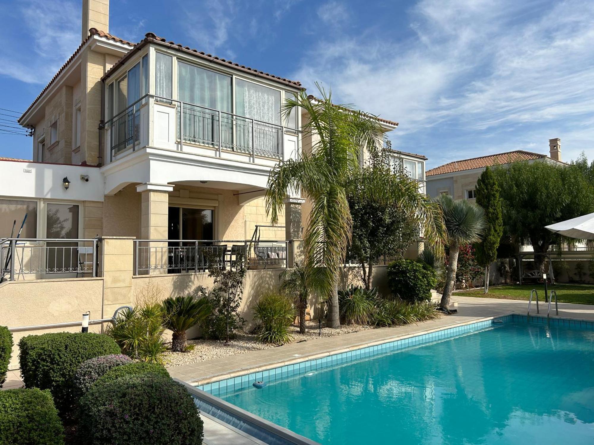Seaview 6 Bedroom Villa & Private Pool リマソール エクステリア 写真